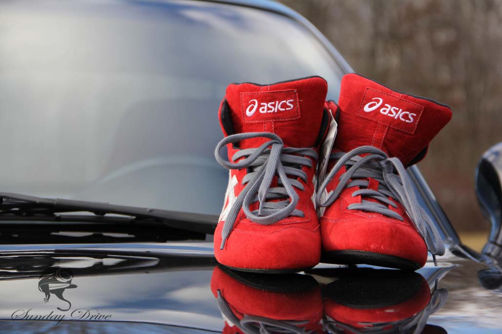 asics driving shoes